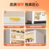 Kitchen shelves, floor standing multi-layer storage cabinets, microwave ovens, household multifunctional cabinets with doors, dust-proof storage cabinets