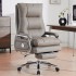 Leather boss chair, home computer chair, comfortable sedentary office chair, e-sports chair, study chair, reclining office chair