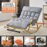 Swinging chair, enlarged and widened, adjustable adult balcony, home technology fabric, adjustable for sitting and lying, rocking lounge chair, thickened Swinging chair, enlarged and widened, adjustable adult balcony, home technology fabric, adjustable for sitting and lying, rocking lounge chair, thickened
