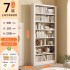 Home Library Steel Bookshelf Living Room Study Multi layer Floor to ceiling Bookshelf Integrated Wall mounted Children's Picture Book Storage Rack