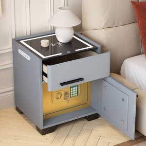 New bedside table safe, integrated password lock safe, household safe, small bedside table