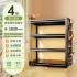 Storage rack, multi-layer floor standing household bookshelf storage rack, balcony miscellaneous sorting display rack, can be equipped with perforated panels Storage rack, multi-layer floor standing household bookshelf storage rack, balcony miscellaneous sorting display rack, can be equipped with perforated panels