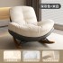 Lazy sofa penguin rocking chair adult lounge chair adult living room snail balcony rocking chair household solid wood indoor