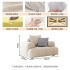 Minimalist Milk Oil Style Small House Living Room Fabric Sofa Modern Minimalist Household Single and Double Person Light Luxury Sofa Furniture