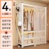 Three Arrows Shelves, Wardrobes, Hangers, Rentals, Home Use, Open Bedroom Storage, Easy Wardrobe Assembly, Floor Shelves