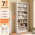 Home Library Steel Bookshelf Living Room Study Multi layer Floor to ceiling Bookshelf Integrated Wall mounted Children's Picture Book Storage Rack