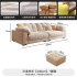 2025 New Cream Style Fabric Sofa Living Room Small House Simple Modern Light Luxury Technology Fabric Cloud Sofa