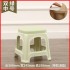 Thickened plastic stool, extra thick household high stool, thickened commercial high stool, round cooked rubber, large size for restaurants Thickened plastic stool, extra thick household high stool, thickened commercial high stool, round cooked rubber, large size for restaurants