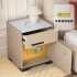 New bedside table safe, integrated password lock safe, household safe, small bedside table