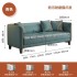Nordic bedroom fabric sofa small unit double three modern minimalist living room single rental apartment internet celebrity style