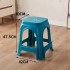 Plastic stool for household use, thickened living room chair, adult special thick mature rubber high stool, dining table, wooden square stool Plastic stool for household use, thickened living room chair, adult special thick mature rubber high stool, dining table, wooden square stool