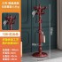 Solid wood hangers, European style coat and hat racks, floor to ceiling home hanging clothes and bag racks, simple and modern bedroom racks