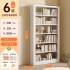 Home Library Steel Bookshelf Living Room Study Multi layer Floor to ceiling Bookshelf Integrated Wall mounted Children's Picture Book Storage Rack