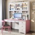 Solid wood desk, computer desk, bookshelf, bookshelf integrated combination, children's study desk, chair, bedroom, student writing desk, home use Solid wood desk, computer desk, bookshelf, bookshelf integrated combination, children's study desk, chair, bedroom, student writing desk, home use