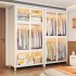 Steel wardrobe, home children's floor standing wardrobe, bedroom clothes and blankets storage cabinet, dust-proof storage cabinet, metal wardrobe Steel wardrobe, home children's floor standing wardrobe, bedroom clothes and blankets storage cabinet, dust-proof storage cabinet, metal wardrobe