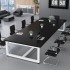 Conference table, long table, simple modern high-end office desk, negotiation long table, chair, conference room, workbench, training