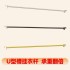 Three Arrows Thickened Stainless Steel Hanger Rod Butterfly Hole Shelf Stainless Steel Hanger Rod Shelf Dedicated Storage Hanger Rod