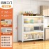 Kitchen shelf, floor to ceiling multi-layer dust-proof storage cabinet, household multifunctional bowl cabinet, dining cabinet, storage cabinet