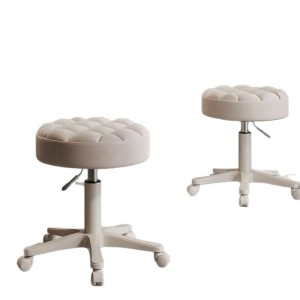 Beauty stool, specialized rotating lifting pulley for beauty salons, hair salon worker chair, nail art round stool, hair salon master stool