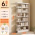 Home Library Steel Bookshelf Living Room Study Multi layer Floor to ceiling Bookshelf Integrated Wall mounted Children's Picture Book Storage Rack