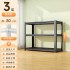 Storage rack, multi-layer floor to ceiling household bookshelf storage rack, balcony express delivery, basement miscellaneous sorting display rack