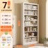 Home Library Steel Bookshelf Living Room Study Multi layer Floor to ceiling Bookshelf Integrated Wall mounted Children's Picture Book Storage Rack
