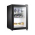 Ice Bar Hotel Rooms Single Door Mini Refrigerator Tea Refrigerator Freshman Cabinet Small Transparent Glass Door Small Refrigerator