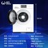 Powerful drum washing machine 8kg rental room washing and washing integrated household ultra-thin fully automatic drum washing machine