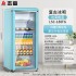 Zhigao Hotel Small Refrigerator Small Refrigerator Living Room Office Refrigerator Fresh Beverage Tea ins Retro Ice Bar