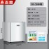 Zhigao Color Refrigerator Double Door Refrigerated Freezing Nostalgic First Class Energy Efficiency Retro Home Refrigerator Freezer