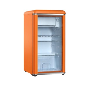 Strictly Select Zhigao Ice Bar High Beauty Beverages Red Wine Refrigerator Transparent Glass Door Display Refrigerator Retro Ice Bar