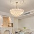 Light French living room pendant light, modern internet famous master bedroom crystal light, cream style children's room light, high-end dining room light