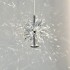 Light luxury crystal pendant lamp, modern minimalist bedroom bedside lamp, designer's creative French restaurant hanging line lighting fixture