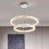 Living room pendant light 2025 new crystal simple modern bedroom light dining room Zhongshan lighting intelligent voice control