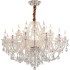French luxury chandelier villa living room lamp dining room lamp bedroom high-end atmospheric crystal chandelier creative personality art