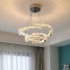 Italian style light luxury living room pendant light, dining room master light, bedroom light, whole house combination, crystal lighting, intelligent eye protection home furnishings