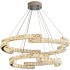 Italian style light luxury living room pendant light, dining room master light, bedroom light, whole house combination, crystal lighting, intelligent eye protection home furnishings