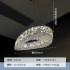 Designer style high-end internet famous crystal chandelier, light luxury dining room light, high-end living room light, apartment large floor main light