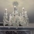 French style luxury crystal chandelier, European style living room chandelier, high-end feel, new restaurant light, retro romantic master bedroom light