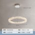 Living room pendant light 2025 new crystal simple modern bedroom light dining room Zhongshan lighting intelligent voice control