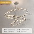 Crystal pendant light 2025 new restaurant lighting minimalist bedroom light modern living room intelligent control modern minimalist