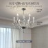 French style antique restaurant lights, bedroom chandeliers, modern minimalist study lighting fixtures, high-end light luxury living room crystal lights