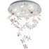 French butterfly crystal ceiling light, new restaurant light, high-end wedding room bedroom master light, princess children's room lighting fixture