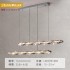 Crystal pendant light 2025 new restaurant lighting minimalist bedroom light modern living room intelligent control modern minimalist