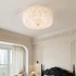 French cream style master bedroom ceiling light, creative romantic pink light, children's room light, high-end restaurant light, new style