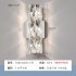 Light luxury crystal wall lamp bedroom bedside lamp wall lamp decoration living room TV background wall lamp LED lamp indoor LED
