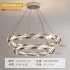 Crystal pendant light 2025 new restaurant lighting minimalist bedroom light modern living room intelligent control modern minimalist