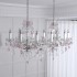 French romantic restaurant crystal chandelier modern simple and atmospheric bar counter long chandelier high-end table lamp dining table