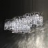 High end French restaurant crystal chandelier, light luxury, modern simplicity, dining table, bar counter, bedroom bedside small chandelier