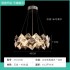 Italian style light luxury living room pendant light 2025 new crystal light dining room light hall main light high-end LED bedroom light